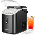 EUHOMY Nugget Ice Maker Countertop with Handle, 38lbs Daily Sonic Ice