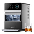EUHOMY 2.2'' Clear Ice Cube Maker Countertop with APP, 110 Pcs Daily Cubes