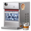 EUHOMY 2.5" Clear Ice Ball Maker Countertop with Remote App Control, Wi-Fi Ice Machine with 24H Timer, 3 pcs Sphere in 45 Mins, 96 pcs/Day, CrystalFlux Freezing Technology, Ideal for Whiskey Bourbon