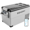 EUHOMY 37QT 12 Volt Refrigerator, -4¨H~68¨H Portable Fridge for Car